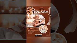 Download lagu 'Spa Salon Poster Design in Canva Mobile | Aesthetic & Elegant' mp3