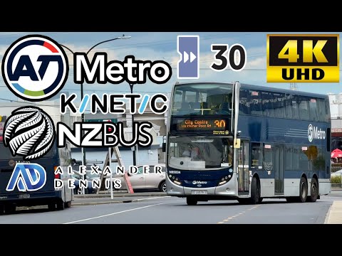 [Auckland Transport Bus: 30 Onehunga to City Centre via Epsom & Westfield Newmarket] Enviro500MMC