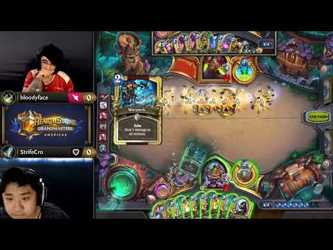 bloodyface vs StrifeCro - Hearthstone Grandmasters Americas - Week 3