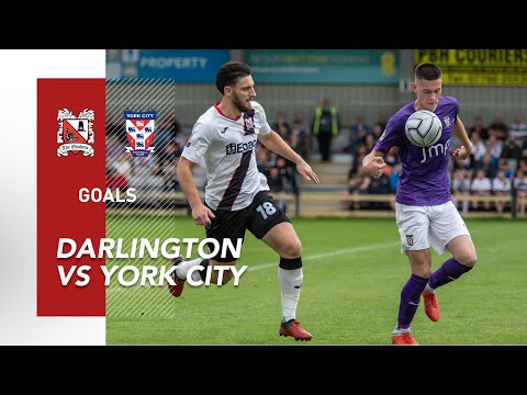 Goals: Darlington v York City