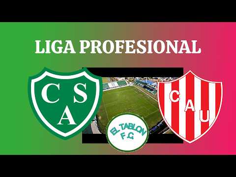 SARMIENTO - UNION EN VIVO #LIGA PRPFESIONAL