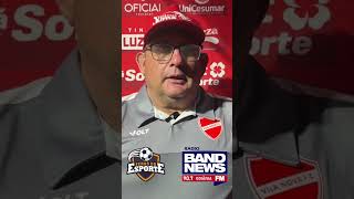 Guto Ferreira analisa estreia pelo Vila Nova, e define empate diante do Sport: “bom resultado”