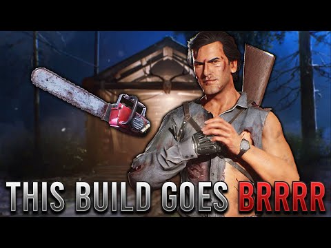 MAX Damage Chainsaw Build On Warrior Ash Is INSANE - Evil Dead The Game