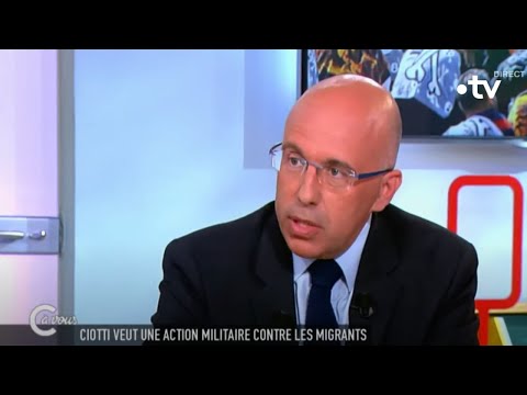 Eric Ciotti pour un durcissement des conditions d'immigration - C à vous - 12/05/2015