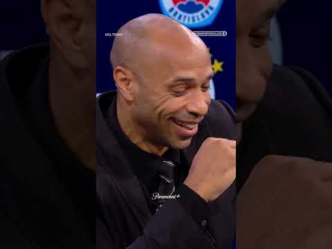 Thierry Henry 🤝 Thierry Henry #UCLToday #UCL
