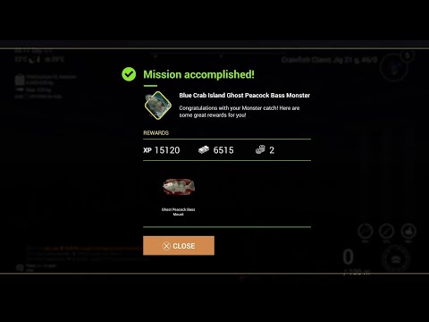 Fishing Planet - Ghost Peacock Bass Monster | Blue Crab İsland | Part 1-2