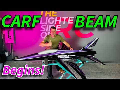 CARF BEAM Incredible High-Speed RC Jet Begins!