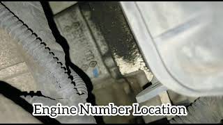 Renault KWID ENGINE NUMBER CHASSIS NUMBER LOCATIONS