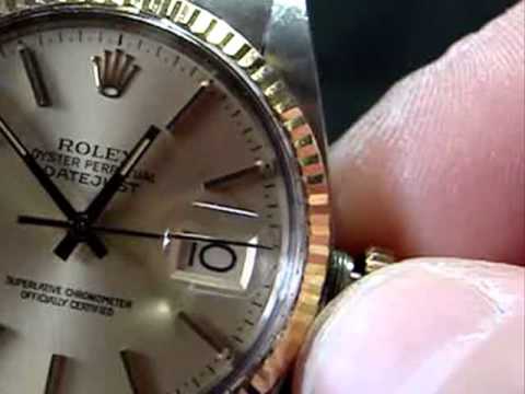 How to Wind and Set a Men's Rolex Datejust Quickset Watch