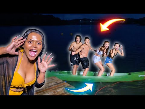 THE LAST ONE TO LOSE BALANCE ON THE LAKE WINS!!!