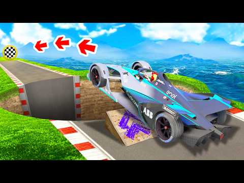 Testing CARS vs HUGE POTHOLES in GTA 5!