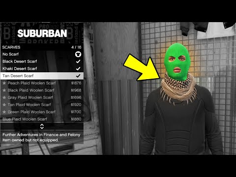 GTA 5 Online: How To Unlock Scarves