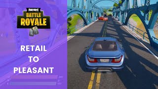 FORTNITE: How To Drive A Car from Retail Row to Pleasant Park In Less Than Four Minutes