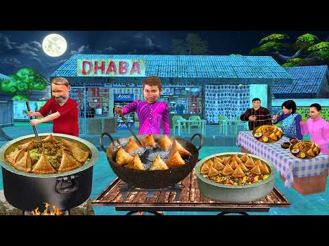 Midnight Samosa Chicken Biryani Street Food Samosa Biryani Hindi Kahani Moral Stories Comedy Video