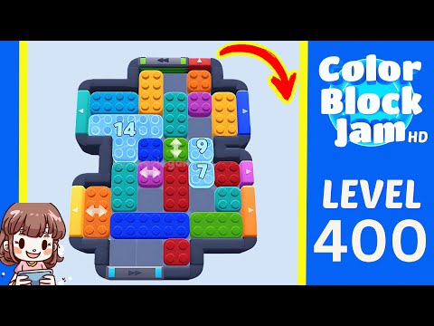 Color Block Jam Level 400 Solution Walkthrough