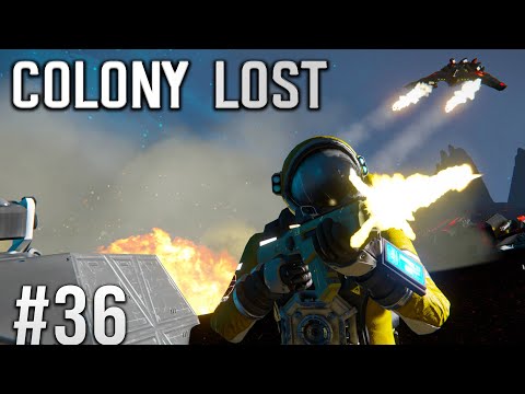 Space Engineers - Colony LOST! - Ep #36 - BATTLE of the BASE!!