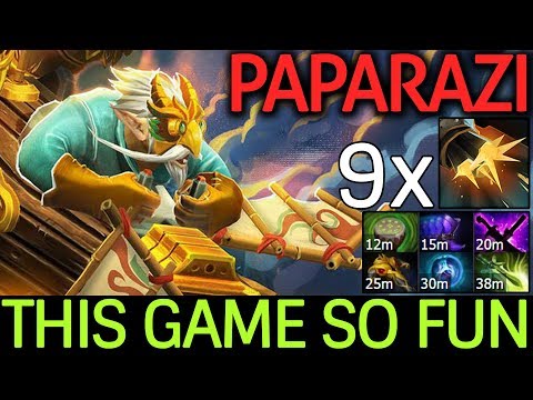 PAPARAZI DOTA 2 [Gyrocopter] THIS GAME SO FUN | 9x Flak Cannon