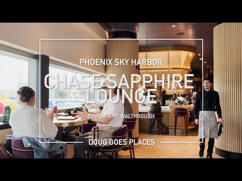 Chase Sapphire Lounge Review Phoenix Sky Harbor | Is It Worth the Hype?