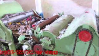 Garments Waste clothes recycling machine Tearing machine
