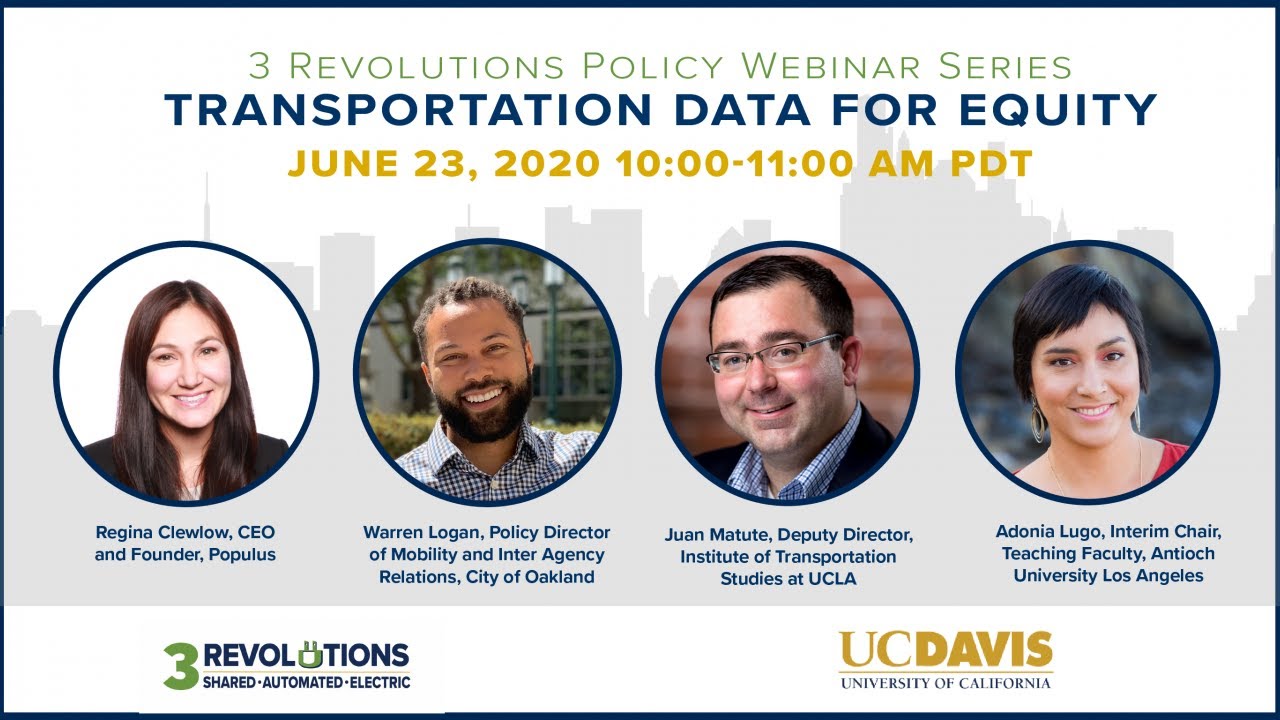 Transportation Data for Equity