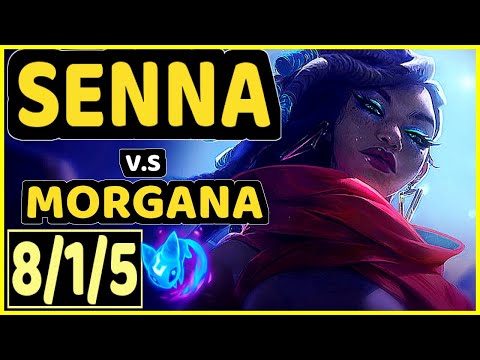 JOCKSTER (SENNA) vs MORGANA - 8/1/5 KDA BOTTOM SUPPORT GAMEPLAY - BR Ranked GRANDMASTER