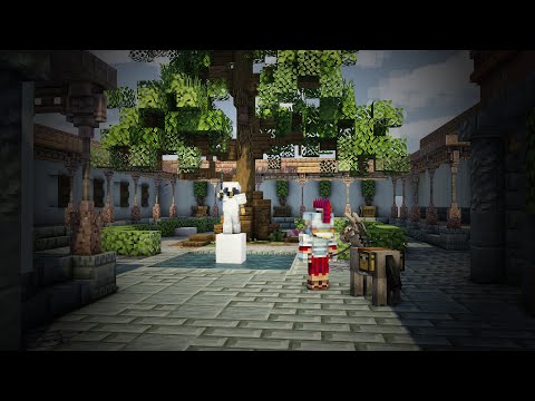 Hermitcraft 11: Ep.2 - Building the Roman Courtyard!