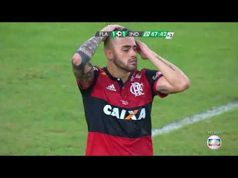 MINUTOS FINAIS FLAMENGO 1X1 INDEPENDIENTE FINAL COPA SULAMERICANA 2017