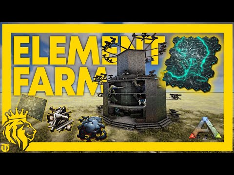 NEW Automated ELEMENT FARM! | 10,000 A DAY! | ARK: Survival Evolved