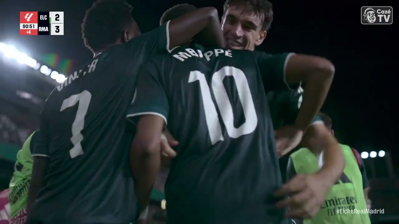 GOL DO REAL MADRID! ELE SALVA DE NOVO! ESPÍ DESEMPATA NO FINAL CONTRA O ELCHE