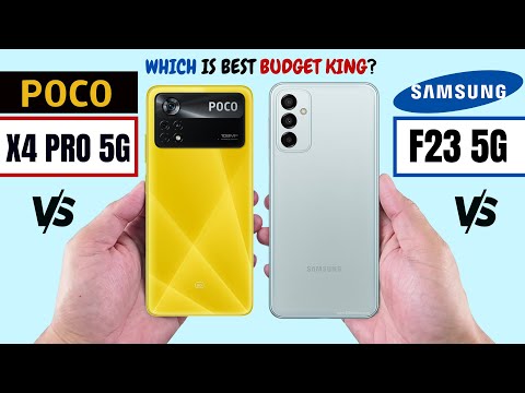 POCO X4 PRO 5G VS SAMSUNG F23 5G_ Full Detailed Comparison _Which is best Smartphone?