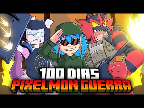 SOBREVIVI 100 DIAS NA GUERRA POKÉMON DO MINECRAFT - O FILME