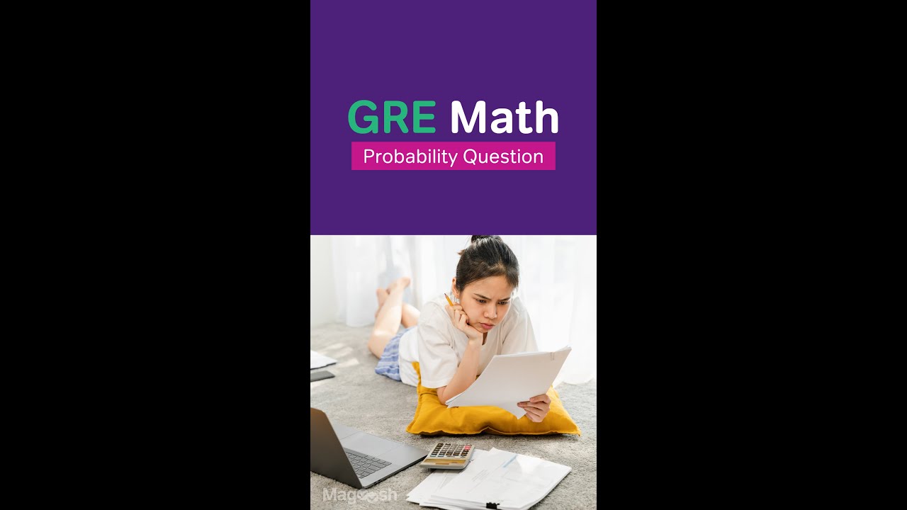 Quick tip on GRE Probability questions! #shorts