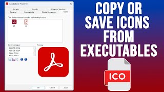 How to Copy or Save the Icon Image Associated with an Executable File