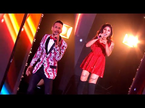 Rocío Quiroz y Rodrigo Tapari cantaron "Piensa en mi" de Jean Carlos