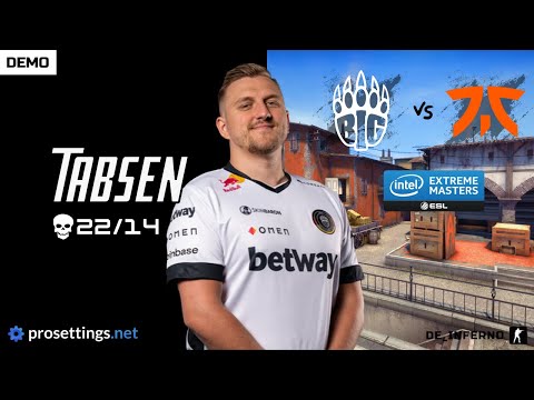BIG tabseN (22/5/14) vs fnatic - de_inferno - 16-7 - POV DEMO & SETTINGS