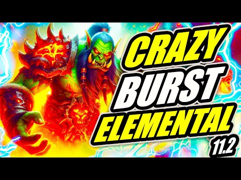 LAVABURST SPAM Elemental Shaman The War Within 11.2 Season 3  Wow | PvP Ghost of K'aresh