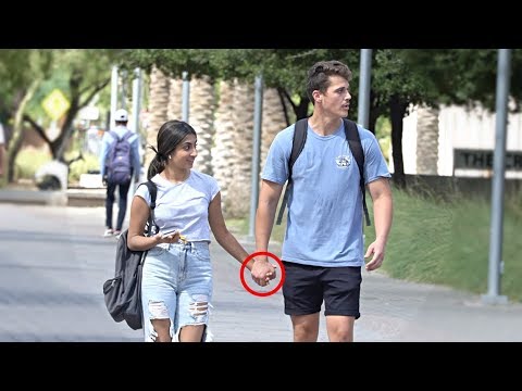 Holding Hands With Strangers Across The Street!!