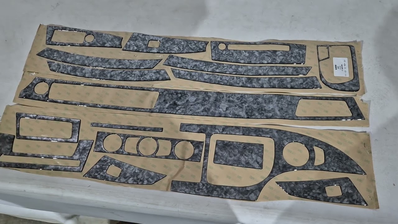 BMW 5 Series E60/E61 2003-2010 Dashboard Trim Covers Meric Video 1