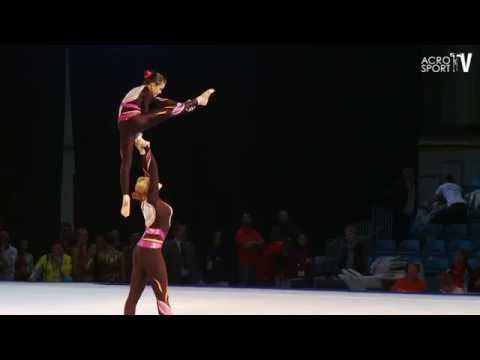Anna Tyan, Milana Miridonova - Kazakhstan - Women's Pair - Balance - Sachsenpokal Riesa 2012