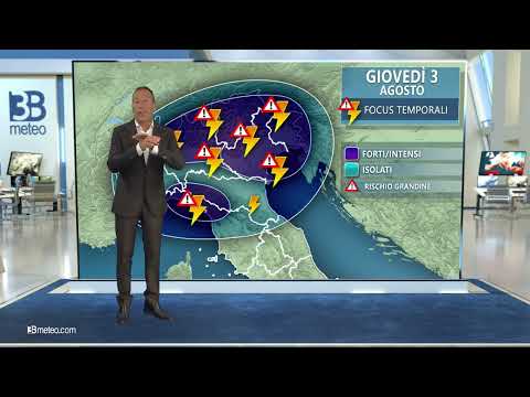 Nuovi temporali in arrivo al Nord. Venerdì e sabato colpo all'estate