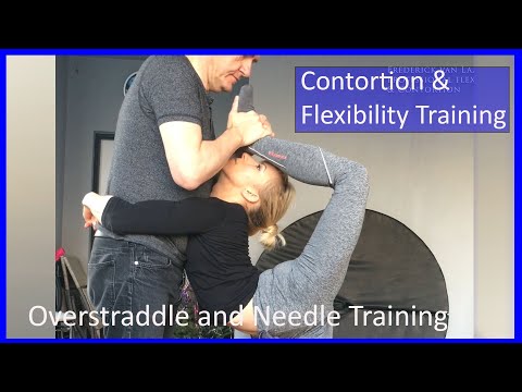 41 Frederick van Laak Contortion: Overstraddle & Needle  - Also for Yoga, Pole, Ballet, Dance People
