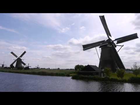 kinderdijk, Netherland windmills-1