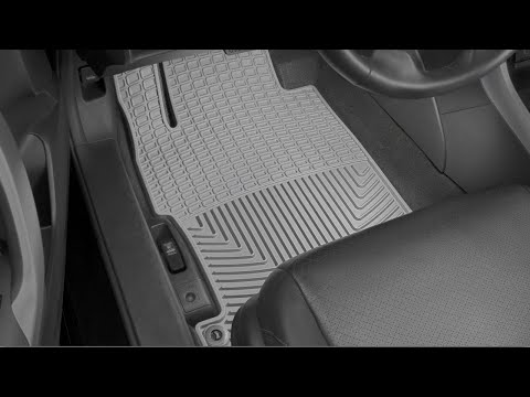 Black W204 WeatherTech Custom Fit Cargo Liners for Mercedes-Benz C-Class 