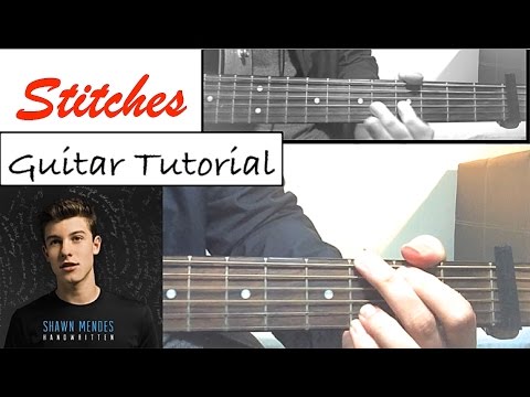 Shawn Mendes - "STITCHES" Guitar Tutorial (Easy Lesson/Chords)