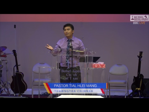 THAWNGTHA CHIMNAK: PASTOR TIAL HLEI MANG