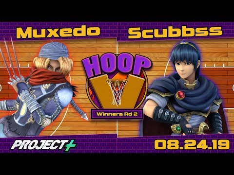 Muxedo (Sheik) vs. Scubbss (Marth) - Winners Rd 2 - Hoop V