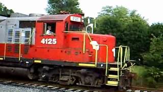 preview picture of video 'Georgia Northeastern Railroad Compilation From 2008 in Marietta,Ga©'