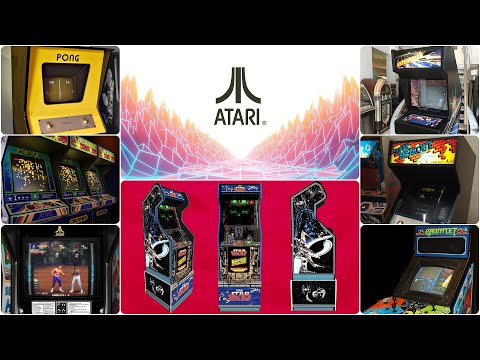 Borsuk Retro Gry TV: ATARI AUTOMATY ARCADE - Przegląd Gier Arcade Firmy ATARI #1