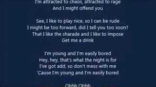 The Pretty Reckless - A.D.D (LYRICS)