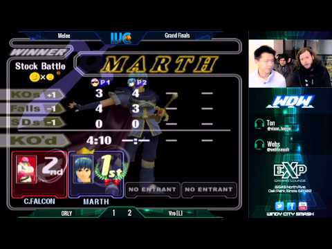 WDW 2/26/15 - Vro (Marth) vs ORLY (Falcon)